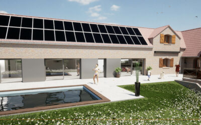 Extension d’une habitation individuelle et construction d’une piscine à ETRICOURT-MANACOURT