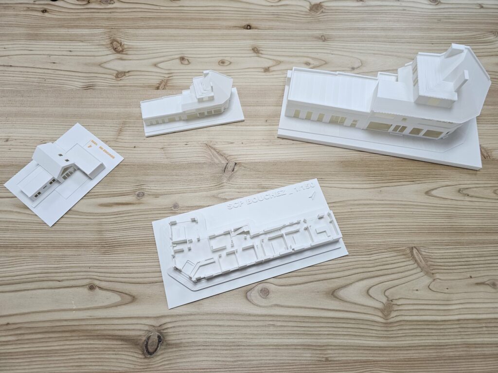 Maquettes et prototypes XIO ARCHITECTURES